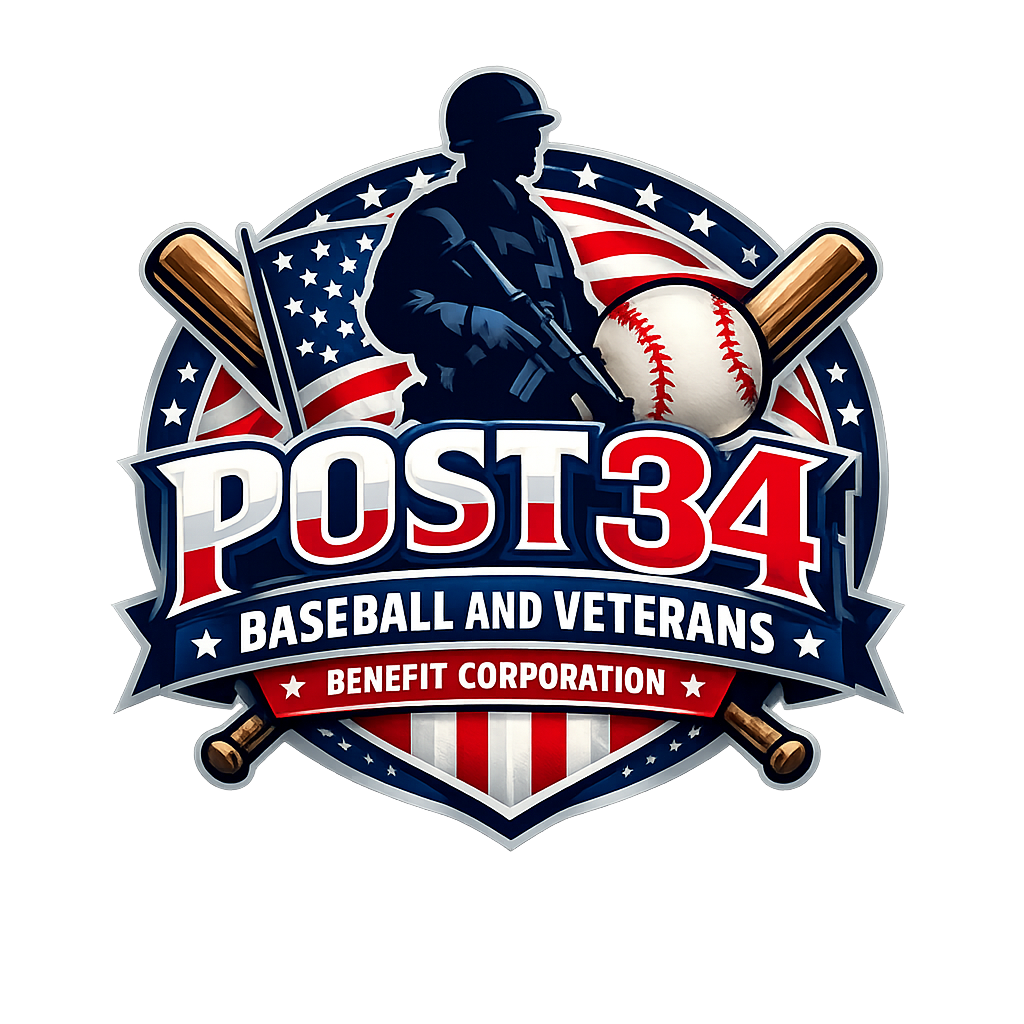 Post 34 Baseball and Veterans Benefit Corporation logo